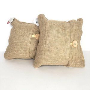 NEW Throw Pillow Target Dollar Spot Bullseye Beige